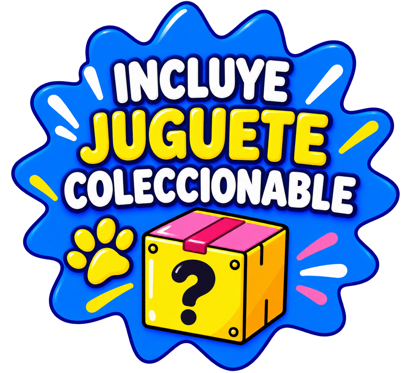 Incluye juguete coleccionable
